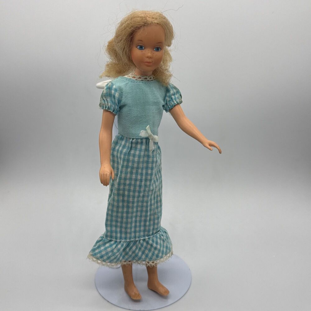 Vintage Barbie 1973  Quick Curl Skipper Original Dress #4223